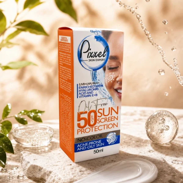 کرم ضد آفتاب بدون رنگ SPF 50