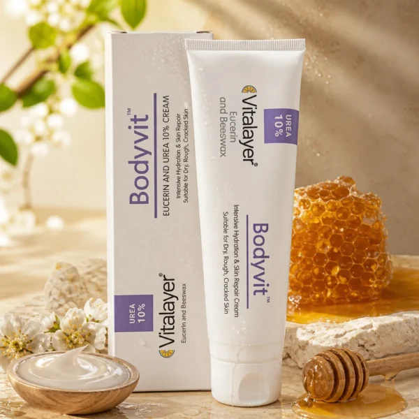 کرم مرطوب‌کننده و ترمیم‌کننده پوست Bodyvit